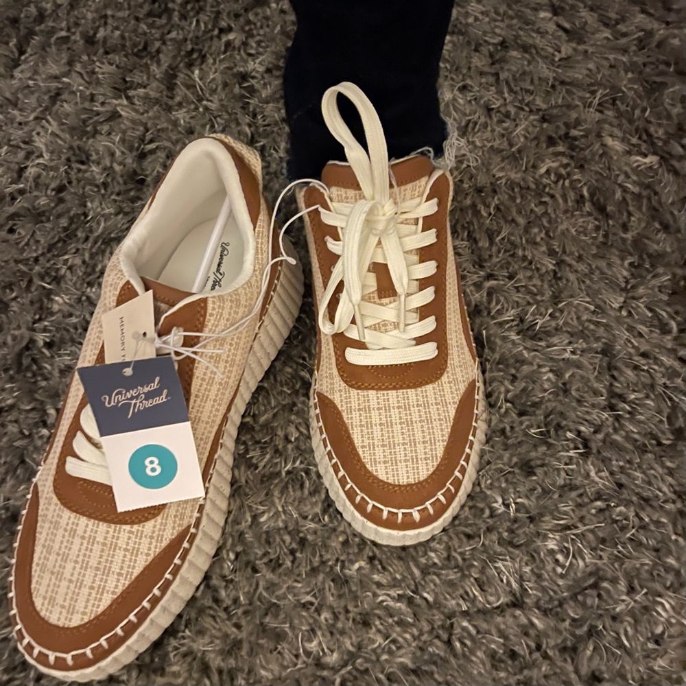 🔥 “TWEED” PLATFORM SNEAKERS - Picture 6 of 11